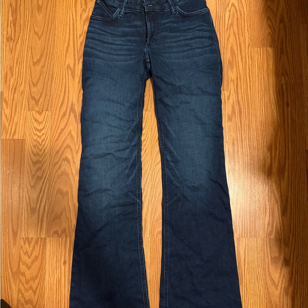 Wrangler Dark Blue Flare Jeans